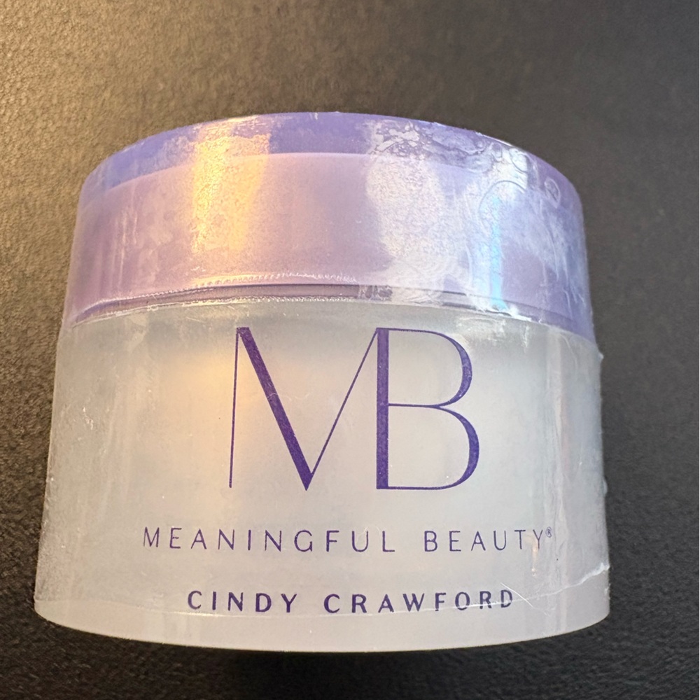 Meaningful Beauty Skincare Cream - Purple and White